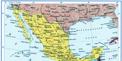 Карта мексики на русском языке